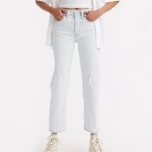 Levi's® Premium Wedgie Straight Fit Women's Jeans NWT Sz 26X28 - Picture 3 of 11